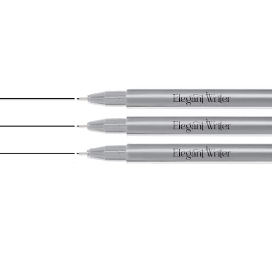 Speedball® Elegant Writer® 3-Piece Black Fine Writing & Drawing Set